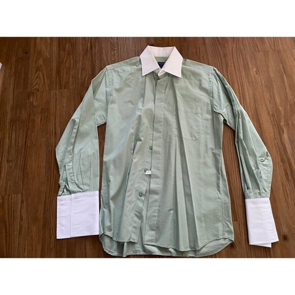 Modena French Cuff Button Up Shirt (Regular Fit 15.5 32/33) - Picture 6 of 6